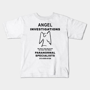 Angel Investigations Kids T-Shirt